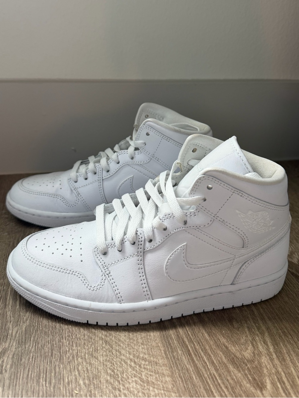 Nike Air Jordan Mid White Women’s Sneakers